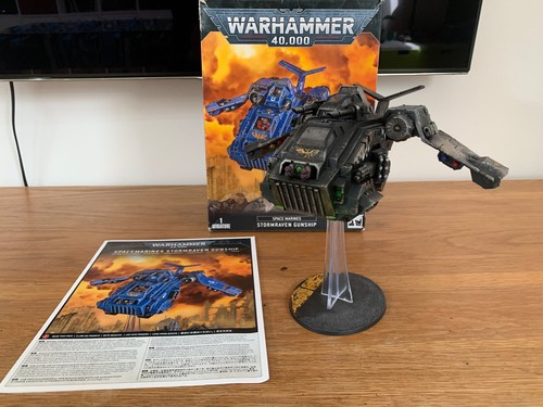 Assembled and painted - and,