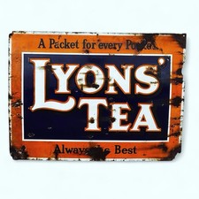 Original Lyon's Tea Enamel