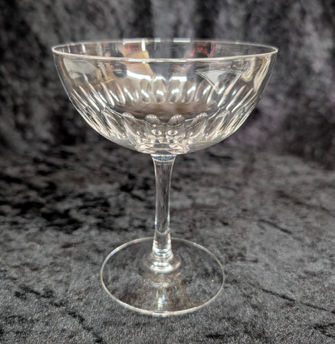 Antique crystal champagne - crystal,