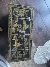 Antique laquer coffee table - laquer,
