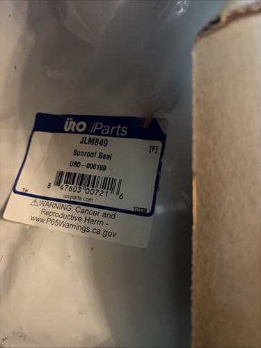 Sunroof seal uro parts jlm849 - sunroof,