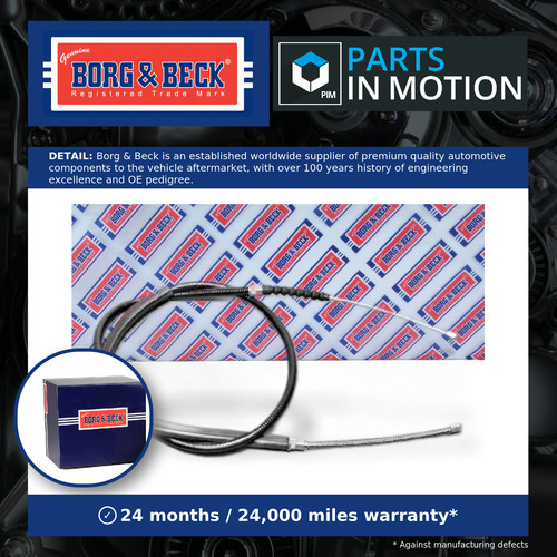 Handbrake cable fits renault - handbrake,