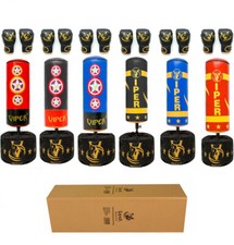 Kids Boxing Free Standing Punch Bag Junior Kick  MMA Children Free Gloves