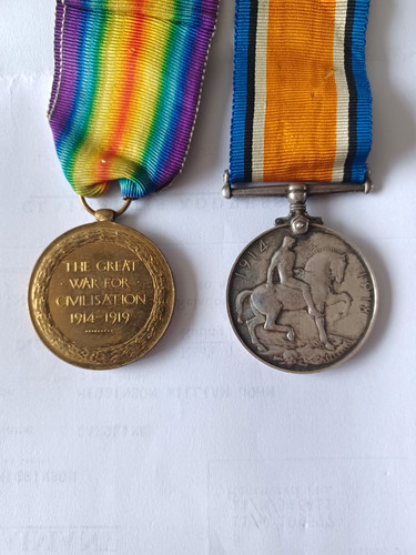 Wwi british war medal - british,