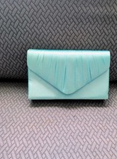 Quiz Mint Green Clutch Bag