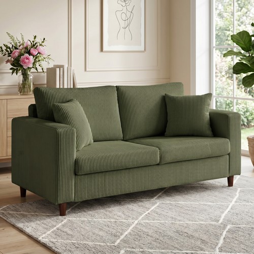 Seater sofa corduroy - 2,