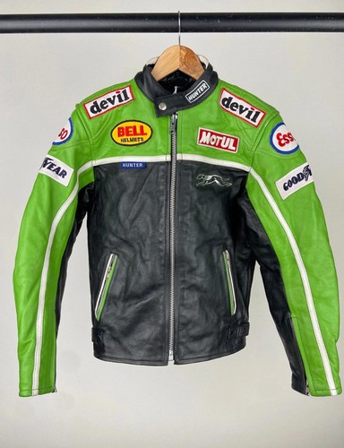 Hunter 90s leather motorbike - 90s,