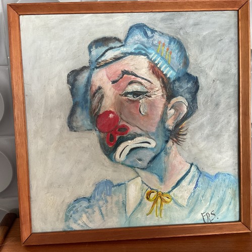 Original mid century oil - original,