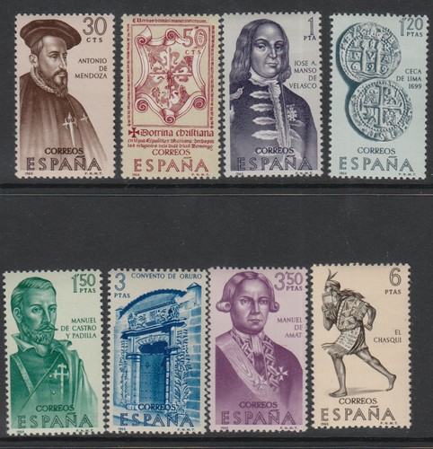 Spanish stamps 1966 - spanish,