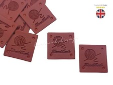 Square Handmade Tags Sewing