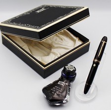 [NOS] Montblanc Meisterstuck 149 14K585 Fountain Pen BB Nib w/Box 1980s w/box