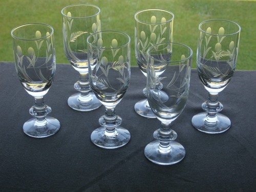 Vintage etched fern - vintage,