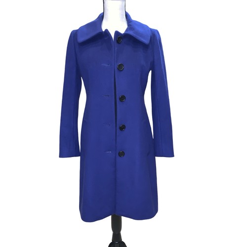 Theory coat blue 100 - coat, virgin