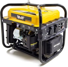 ‎Wolf 2000w Petrol Inverter Generator 3.5HP 2 x 230V 13amp Sockets WPG2500i