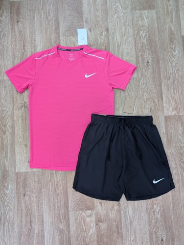 Nike miler pink and black - pink,