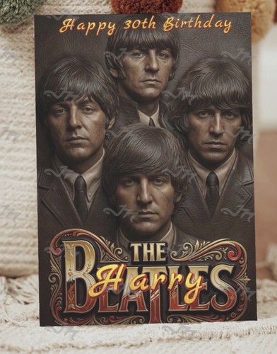 The beatles personalised - the,