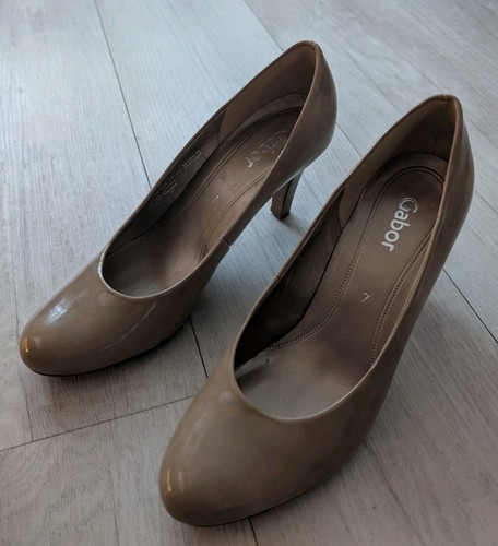 Gabor ladies court shoes - court,