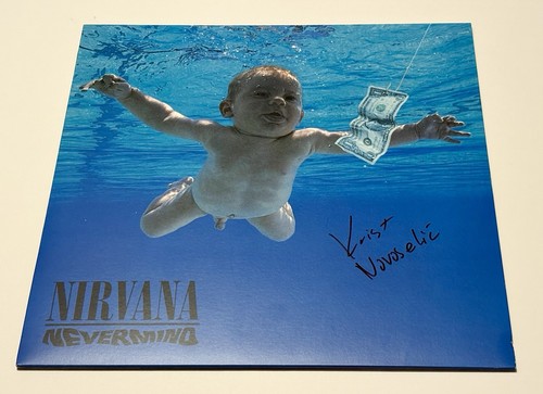 Nirvana nevermind autograph - nevermind,