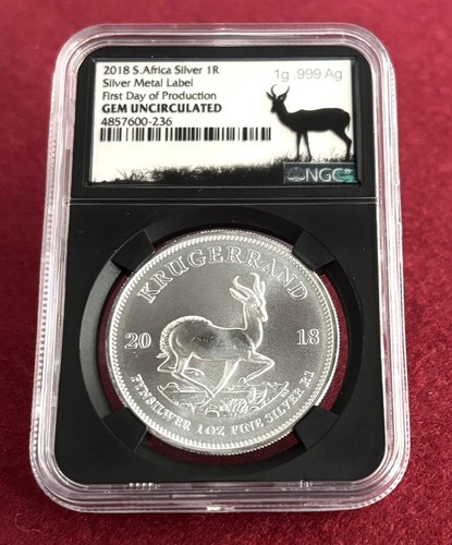 Gem unc 2018 krugerrand 1oz - unc,