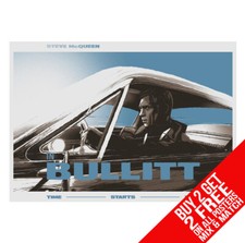 BULLITT STEVE MCQUEEN POSTER