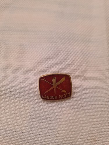 Vintage labour party pin badge - vintage,