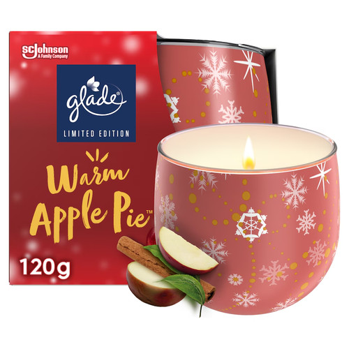Glade scented candle warm - scented,