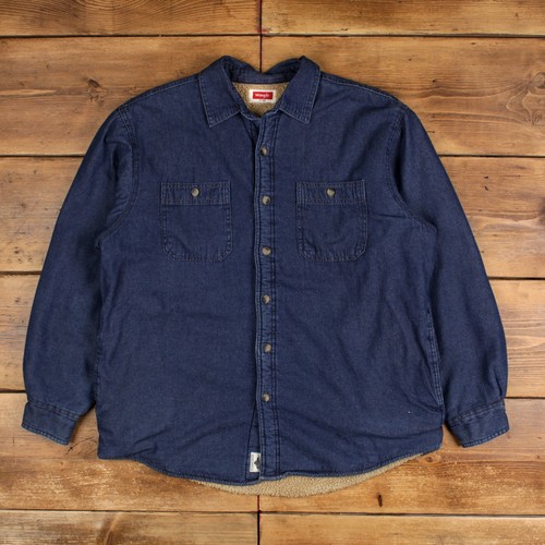 Vintage wrangler denim - vintage, shirt