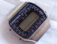 Vintage Centina (NOS) Chrono Melody Alarm Watch British Hong Kong Made Spare