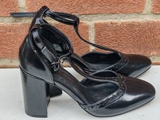 Next Ladies Black Block Heel