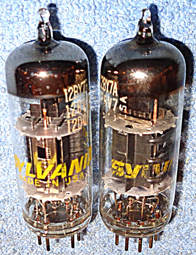Sylvania 12by7a vacuum tubes - sylvania,