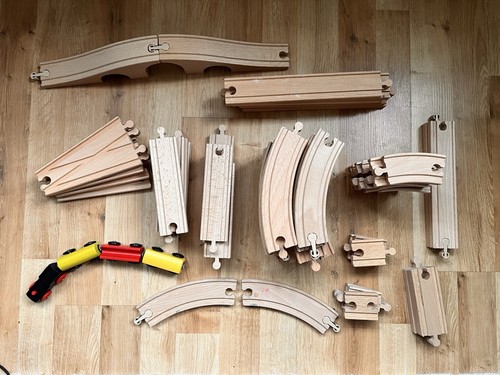 Ikea lillabo train track set - train,