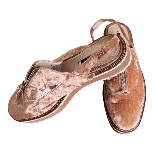 Zara womens velvet slingback - zara,
