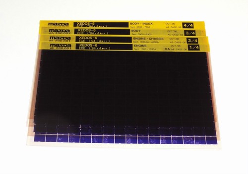 Microfich spare parts - microfich, catalog
