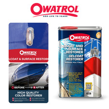 Owatrol Gelcoat & Surface Restorer, Marine Polytrol, 0.5L, Perfect for Boats