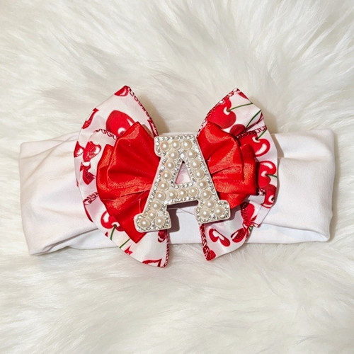 Baby girls white red cherry - baby, white/red