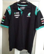MotoGP Petronas Yamaha Sepang Racing Team Polo Shirt Size L Official Superbikes