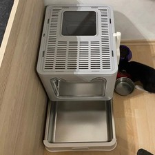 Stainless Steel Cat Litter Box