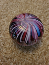 Miniature Uredale Glass Paperweight 