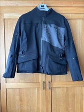 Dainese Tonale black ladies laminated motorcycle jacket, size EU52/ UK42