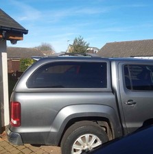 Natural Grey (2.0L) VW Amarok 2010-22 Hardtop Truckman Top Grand Canopy Tonneau