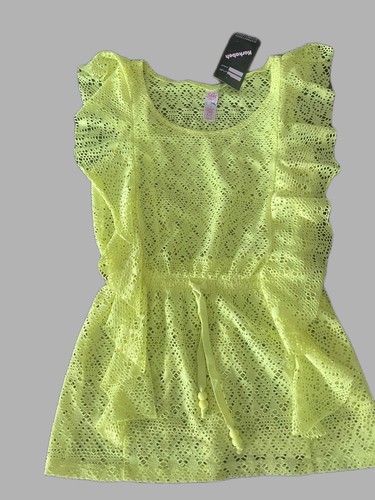 Girls crochet swimsuit cover - girls,