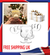 National Lampoon’s Christmas Vacation Glass Moose Cup Griswold Moose Mug - UK