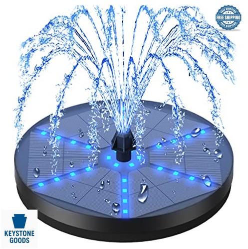 Solar bird bath fountain - bird,