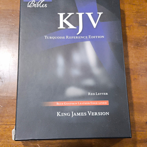 Cambridge kjv turquoise - cambridge,