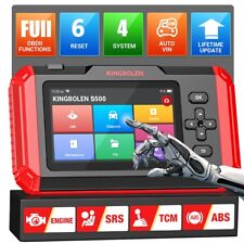 KINGBOLEN S500 Car OBD2 Scanner Diagnostic Tool Engine ABS SRS Fault Code Reader