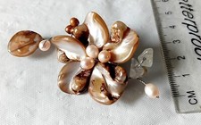 Genuine pearl & mother of