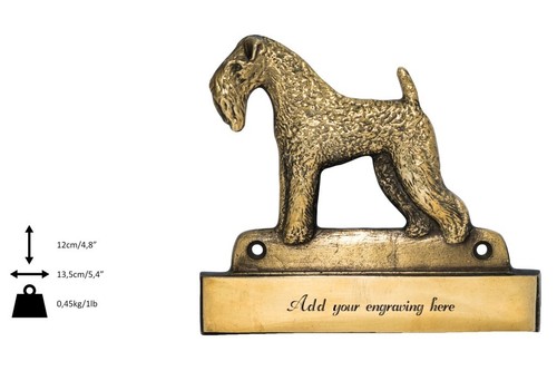 Blue irish terrier brass - irish,