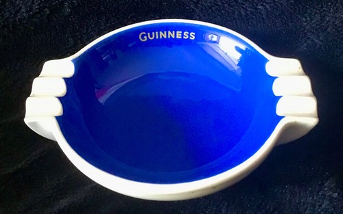 Guinness ceramic ashtray - ceramic,
