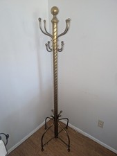 70"  Twisted Vintage Brass