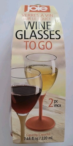 Bnwt joie wine glasses go - glasses, to